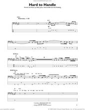 Cover icon of Hard To Handle sheet music for bass solo by The Black Crowes, Otis Redding, Allen Jones and Alvertis Bell, intermediate skill level