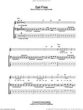 Cover icon of Get Free sheet music for bass (tablature) (bass guitar) by The Vines and Craig Nicholls, intermediate skill level
