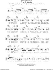 Cover icon of The Scientist sheet music for voice and other instruments (fake book) by Coldplay, intermediate skill level