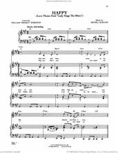 Cover icon of Happy (Love Theme from Lady Sings The Blues) sheet music for voice, piano or guitar by Michael Jackson and Michel LeGrand, intermediate skill level
