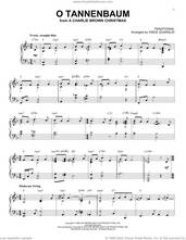 Cover icon of O Tannenbaum [Jazz version] (arr. Brent Edstrom) sheet music for piano solo by Vince Guaraldi, Brent Edstrom and Miscellaneous, intermediate skill level