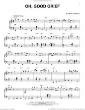 Cover icon of Oh, Good Grief [Jazz version] (arr. Brent Edstrom) sheet music for piano solo by Vince Guaraldi and Brent Edstrom, intermediate skill level