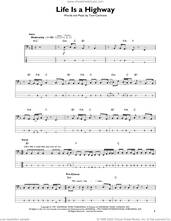 Cover icon of Life Is A Highway sheet music for bass solo by Rascal Flatts and Tom Cochrane, intermediate skill level