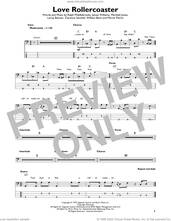 Cover icon of Love Rollercoaster sheet music for bass solo by Ohio Players, Red Hot Chili Peppers, Clarence Satchell, James L. Williams, Leroy Bonner, Marshall Jones, Marvin R. Pierce, Ralph Middlebrooks and Willie Beck, intermediate skill level