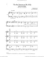 Cover icon of 'Tis The Season To Be Jolly (Deck The Halls) sheet music for choir (SSA: soprano, alto) by Dan Davison, intermediate skill level