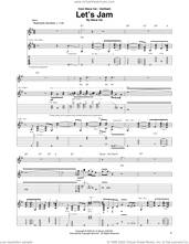 Cover icon of Let's Jam sheet music for guitar (tablature) by Steve Vai, intermediate skill level