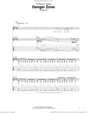 Cover icon of Danger Zone sheet music for guitar (tablature) by Steve Vai, intermediate skill level