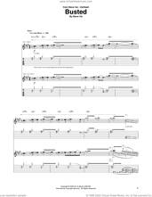 Cover icon of Busted sheet music for guitar (tablature) by Steve Vai, intermediate skill level