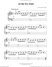 Cover icon of At The Ivy Gate sheet music for piano solo by Brian Crain, beginner skill level