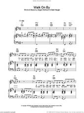 Cover icon of Walk On By sheet music for voice, piano or guitar by Gareth Gates, intermediate skill level