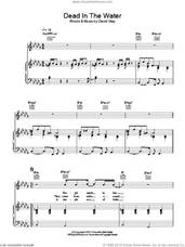Cover icon of Dead In The Water sheet music for voice, piano or guitar by David Gray, intermediate skill level