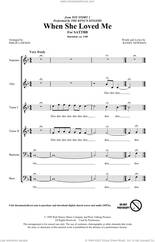 Cover icon of When She Loved Me (from Toy Story 2) (arr. Philip Lawson) sheet music for choir (SATB Divisi) by The King's Singers, Philip Lawson, Sarah McLachlan and Randy Newman, intermediate skill level