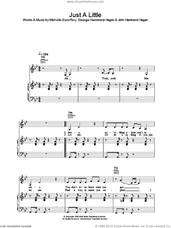 Cover icon of Just A Little sheet music for voice, piano or guitar by Liberty X, intermediate skill level