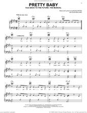 Cover icon of Pretty Baby (from Back To The Future: The Musical) sheet music for voice, piano or guitar by Glen Ballard and Alan Silvestri, Alessia McDermot, Amy Barker, Courtney-Mae Briggs, Emma Lloyd, Katharine Pearson, Laura Mullowney, Melissa Rose, Nic Myers, Rhianne Alleyne, Rosanna Hyland, Alan Silvestri and Glen Ballard, intermediate skill level