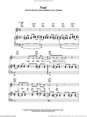 Cover icon of Feel sheet music for voice, piano or guitar by Robbie Williams, intermediate skill level