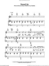 Cover icon of Sexed Up sheet music for voice, piano or guitar by Robbie Williams, intermediate skill level