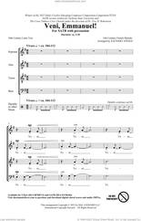 Cover icon of Veni, Emmanuel sheet music for choir (SATB: soprano, alto, tenor, bass) by Zachary Steele, intermediate skill level