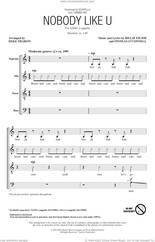 Cover icon of Nobody Like U (from Turning Red) (arr. Deke Sharon) sheet music for choir (SATB: soprano, alto, tenor, bass) by DCappella, Deke Sharon, 4*TOWN and Billie Eilish, intermediate skill level