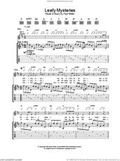 Cover icon of Leafy Mysteries sheet music for guitar (tablature) by Paul Weller, intermediate skill level