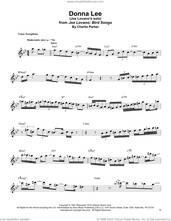Cover icon of Donna Lee sheet music for tenor saxophone solo (transcription) by Joe Lovano and Charlie Parker, intermediate tenor saxophone (transcription)