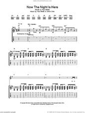Cover icon of Now The Night Is Here sheet music for guitar (tablature) by Paul Weller, intermediate skill level