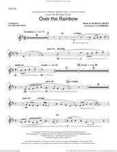 Cover icon of Over The Rainbow (from The Wizard Of Oz) (arr. Jacob Narverud) sheet music for orchestra/band (violin) by Judy Garland, Jacob Narverud, E.Y. Harburg and Harold Arlen, intermediate skill level