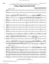 Cover icon of Come, Sing Unto Our God! (COMPLETE) sheet music for orchestra/band (Orchestra) by Heather Sorenson and Psalms 95 and 96, intermediate skill level