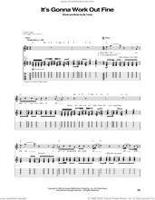 Cover icon of It's Gonna Work Out Fine sheet music for guitar (tablature) by Tina Turner and Ike Turner, intermediate skill level