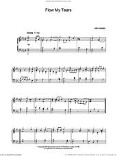 Cover icon of Flow My Tears sheet music for piano solo by John Dowland, intermediate skill level