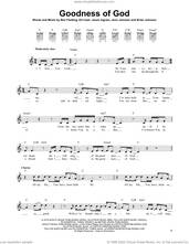 Cover icon of Goodness Of God sheet music for guitar solo (chords) by Bethel Music and Jenn Johnson, CeCe Winans, Ben Fielding, Brian Johnson, Ed Cash, Jason Ingram and Jenn Johnson, easy guitar (chords)