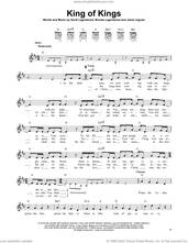 Cover icon of King Of Kings sheet music for guitar solo (chords) by Hillsong Worship, Brooke Ligertwood, Jason Ingram and Scott Ligertwood, easy guitar (chords)