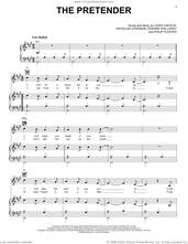Cover icon of The Pretender sheet music for voice, piano or guitar by Lewis Capaldi, Edward Holloway, Nicholas Atkinson and Philip Plested, intermediate skill level