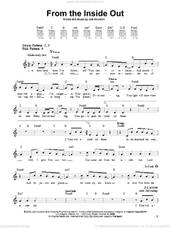 Cover icon of From The Inside Out sheet music for guitar solo (chords) by Joel Houston and Hillsong United, easy guitar (chords)