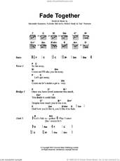Cover icon of Fade Together sheet music for guitar (chords) by Franz Ferdinand, Alexander Kapranos, Nicholas McCarthy, Paul Thomson and Robert Hardy, intermediate skill level