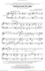 Cover icon of Your Sanctuary sheet music for choir (SATB: soprano, alto, tenor, bass) by Heather Sorenson, intermediate skill level