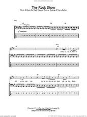 Cover icon of The Rock Show sheet music for bass (tablature) (bass guitar) by Blink-182, intermediate skill level