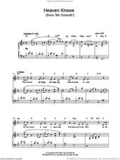 Cover icon of Heaven Knows sheet music for piano solo by Charles Miller and Kevin Hammonds, easy skill level