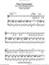 Cover icon of Party Conversation sheet music for piano solo by Charles Miller and Kevin Hammonds, easy skill level