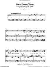 Cover icon of Sweet Young Thang sheet music for piano solo by Charles Miller and Kevin Hammonds, easy skill level