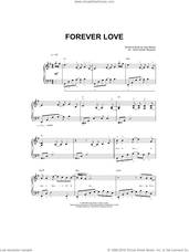 Cover icon of Forever Love sheet music for piano solo by Gary Barlow and Hans-Gunter Heumann, easy skill level