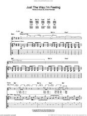 Cover icon of Just The Way I'm Feeling sheet music for guitar (tablature) by Feeder, intermediate skill level