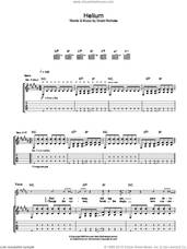 Cover icon of Helium sheet music for guitar (tablature) by Feeder, intermediate skill level