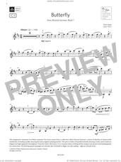 Cover icon of Butterfly (Grade 4, C1, from the ABRSM Violin Syllabus from 2024) sheet music for violin solo by Ewa Iwan, classical score, intermediate skill level