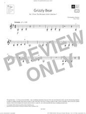 Cover icon of Grizzly Bear (Grade Initial, C2, from the ABRSM Violin Syllabus from 2024) sheet music for violin solo by Christopher Norton, classical score, intermediate skill level