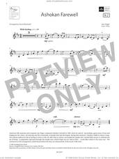 Cover icon of Ashokan Farewell (Grade 3, B2, from the ABRSM Violin Syllabus from 2024) sheet music for violin solo by Jay Ungar and David Blackwell, classical score, intermediate skill level