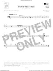 Cover icon of Branle des Sabots (Grade 1, A2, from the ABRSM Cello Syllabus from 2024) sheet music for cello solo by Arbeau, Catherine Black and Paul Harris, classical score, intermediate skill level