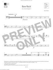 Cover icon of Bow Rock (Grade Initial, C12, from the ABRSM Double Bass Syllabus from 2024) sheet music for double bass solo by Peter Wilson, classical score, intermediate skill level
