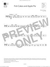 Cover icon of Fish Cakes and Apple Pie (Grade Initial, A12, from the ABRSM Double Bass Syllabus from 2024) sheet music for double bass solo by Sheila M. Nelson, classical score, intermediate skill level