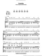 Cover icon of Godzilla sheet music for guitar (tablature) by Feeder, intermediate skill level