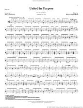 Cover icon of United in Purpose (complete set of parts) sheet music for orchestra/band (Instrumental Accompaniment) by Rollo Dilworth and Maya Angelou, intermediate skill level